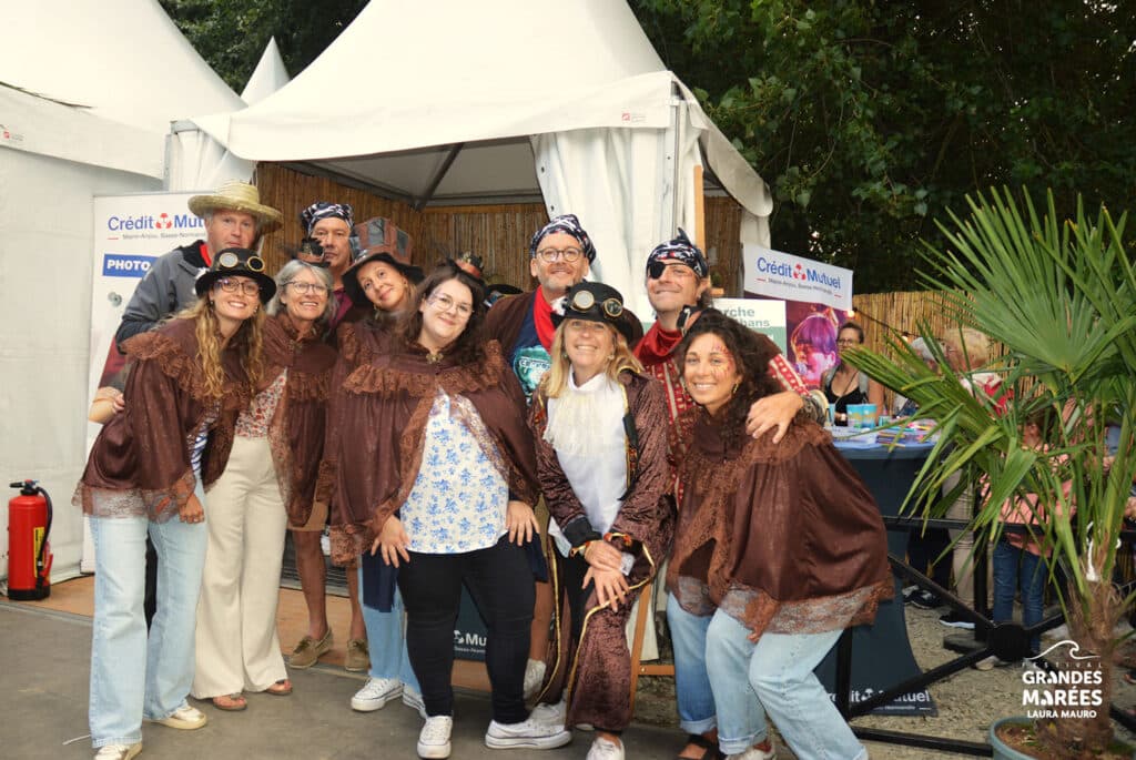 Equipe bénévoles Ile au Trésor Crédit Mutuel 2025 - @Laura Mauro