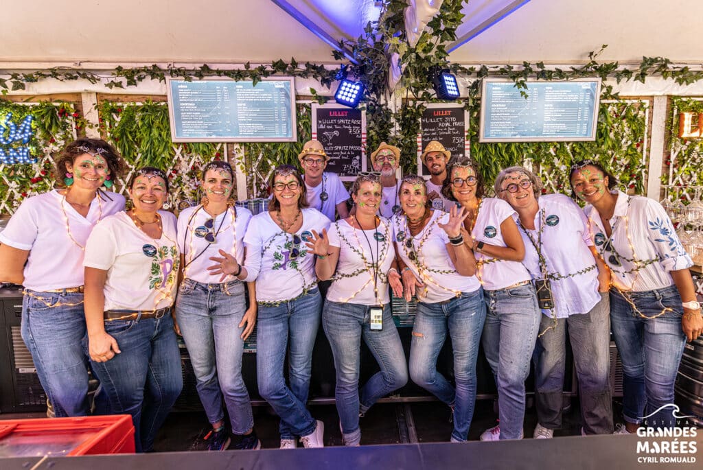 Equipe bénévoles bar Pandora 2025 - @Cyril Romuald