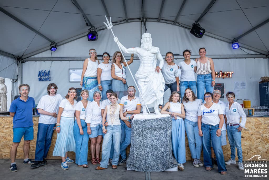 Equipe bénévoles bar Poséidon 2025 - @Cyril Romuald