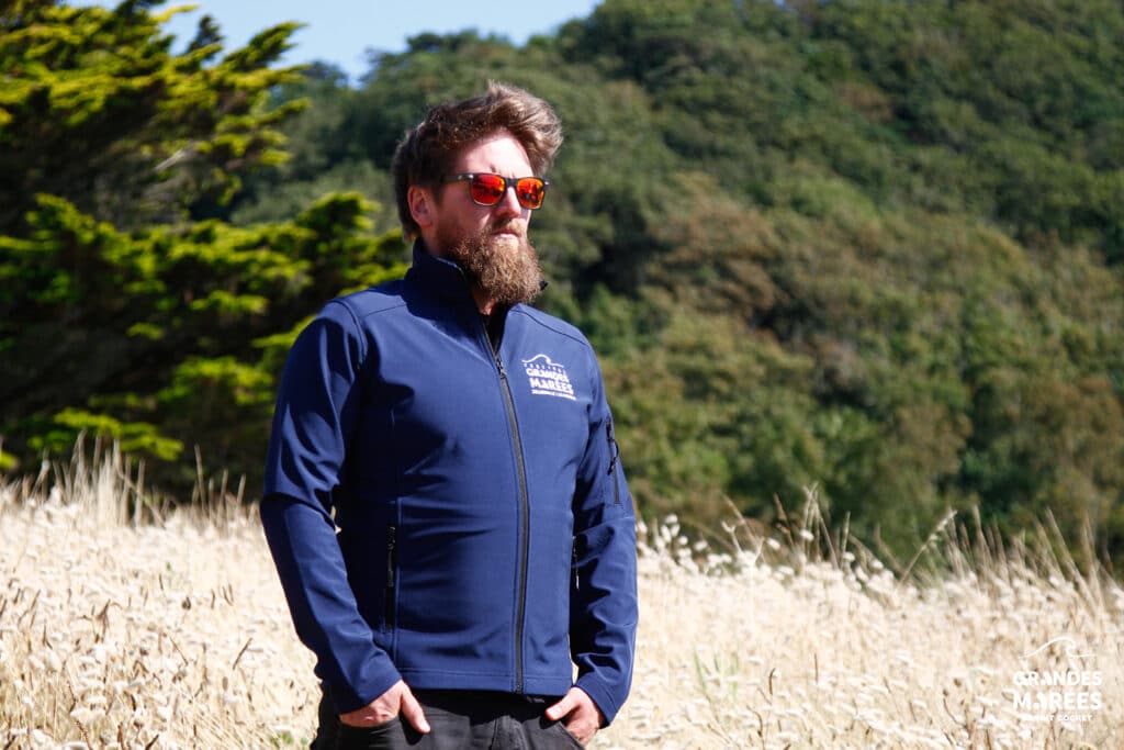 Veste softshell bleu marine boutique collection intemporelle - @Benoit Cochet